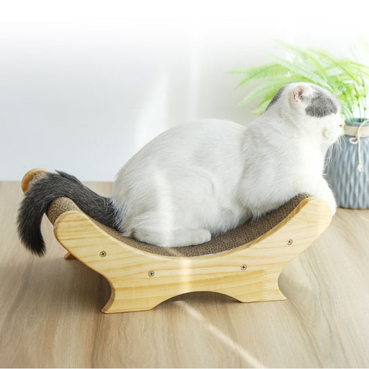 U-förmiges Bett, Katzenspielzeug, Katzenpfoten-Schleifer.//U-shaped bed cat toy cat paw grinder