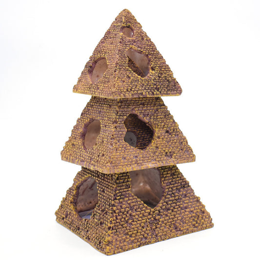 Fish and Shrimp Hideout House Pyramid Resin Crafts