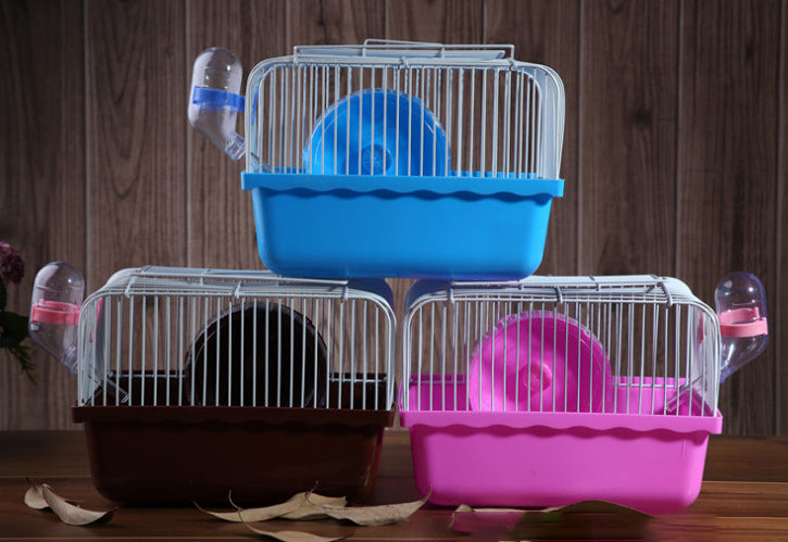 Hamster Golden Bear Supplies With Cage