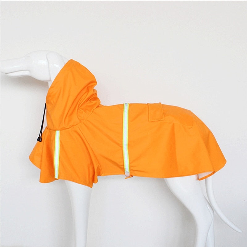 S-5XL Pets Small Dog Raincoats Reflective Small Large Dogs Rain Coat Waterproof Jacket Fashion Outdoor Breathable Puppy Clothes