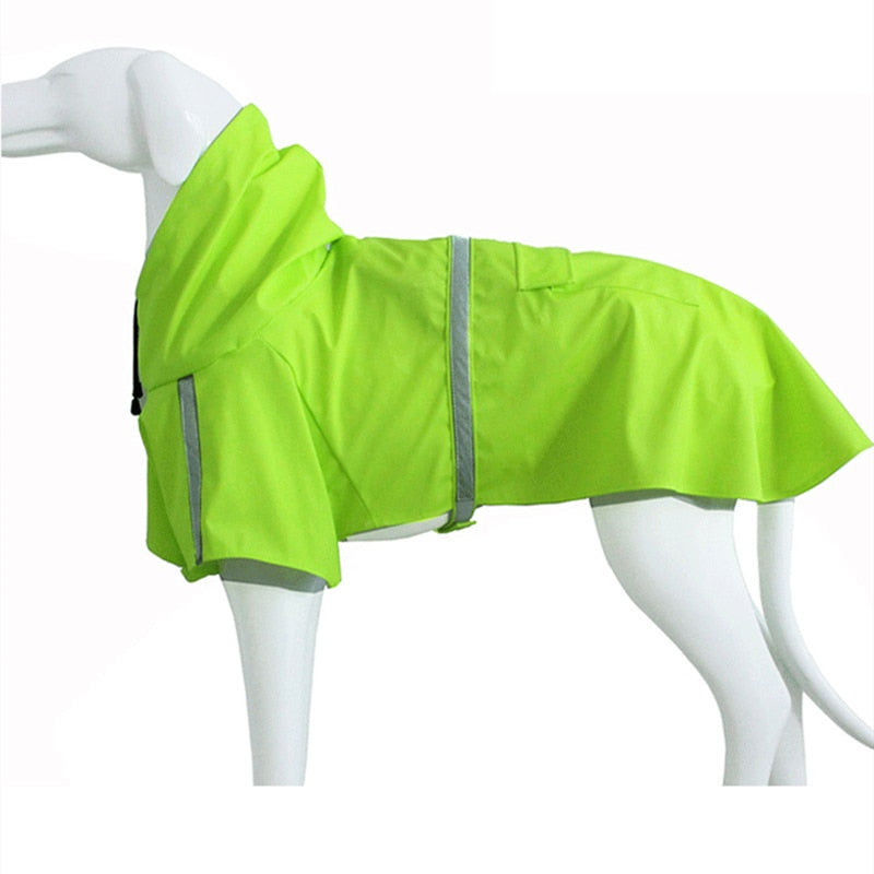 S-5XL Pets Small Dog Raincoats Reflective Small Large Dogs Rain Coat Waterproof Jacket Fashion Outdoor Breathable Puppy Clothes