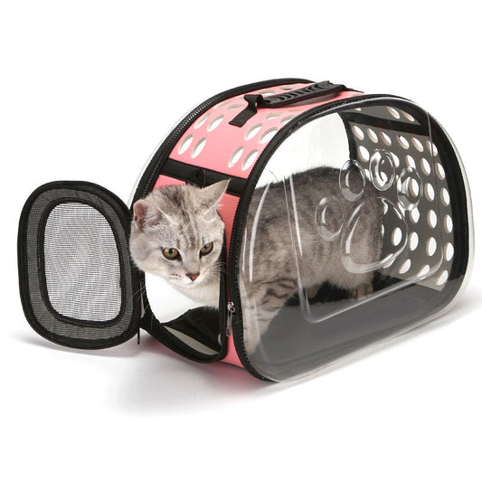 Pet Supplies New Pet Bag Transparent Bag Cat Bag Space Capsule Pet Backpack Portable Pet Out Bag