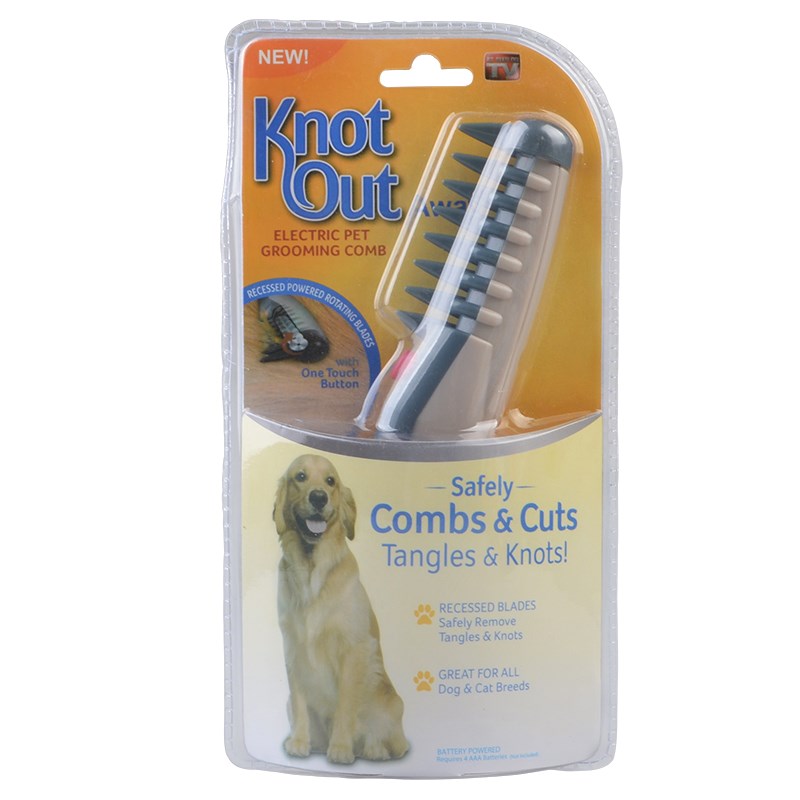 Electric Dog Brush Professional Puppy Dog Cat Hair Trimmer Slicker Gilling Brush Quick Cleaning Tool for Pet Grooming Comb