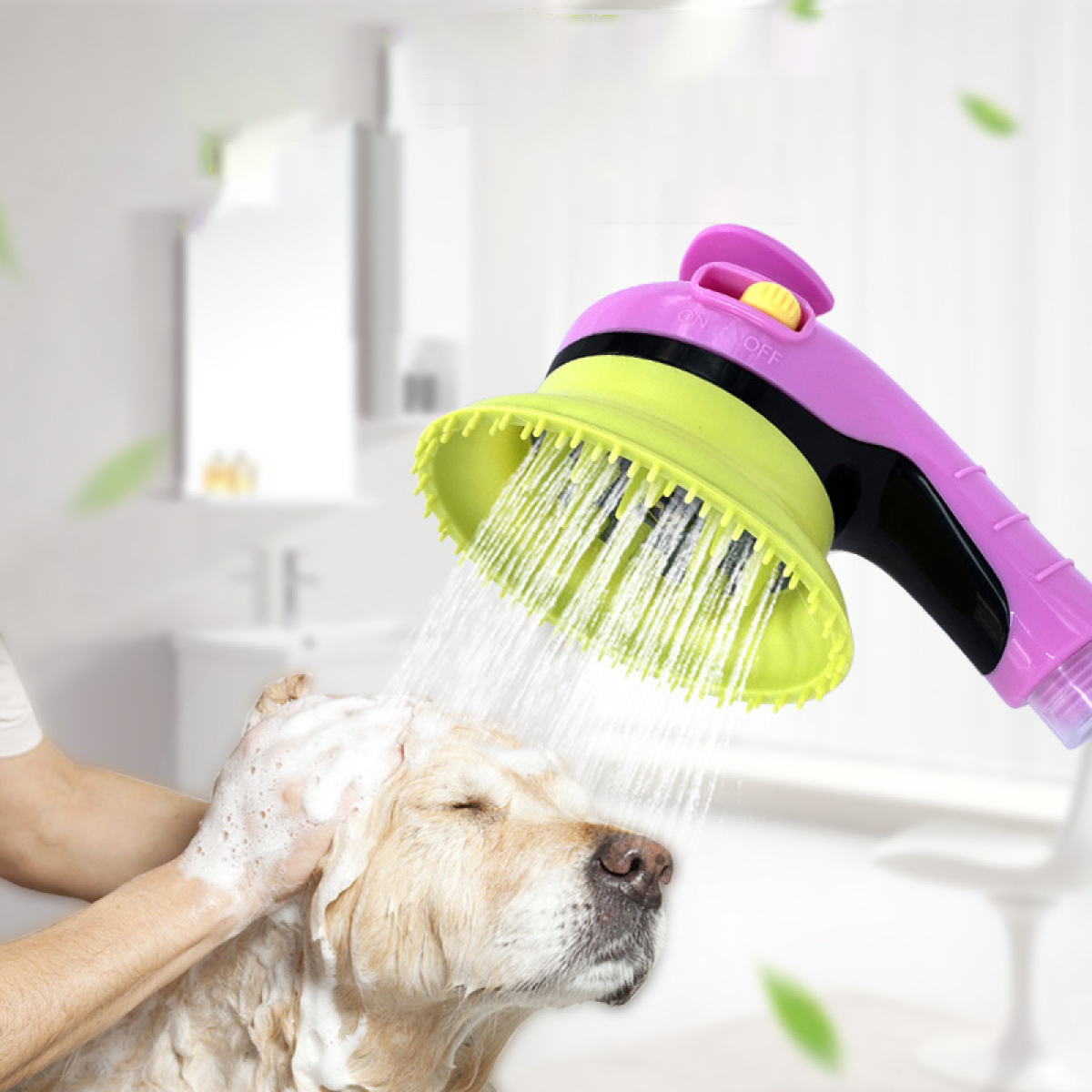 Pet Massage Shower Brush Cat Dog Shower Shower Shower Shower Pet Cleaning Comb Bath Brush
